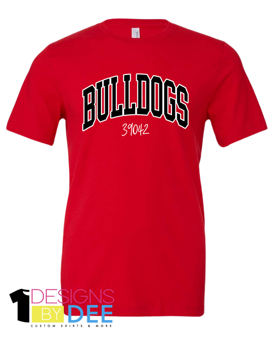 Classic Bulldogs 39042 Tee - Designs by Dee 042