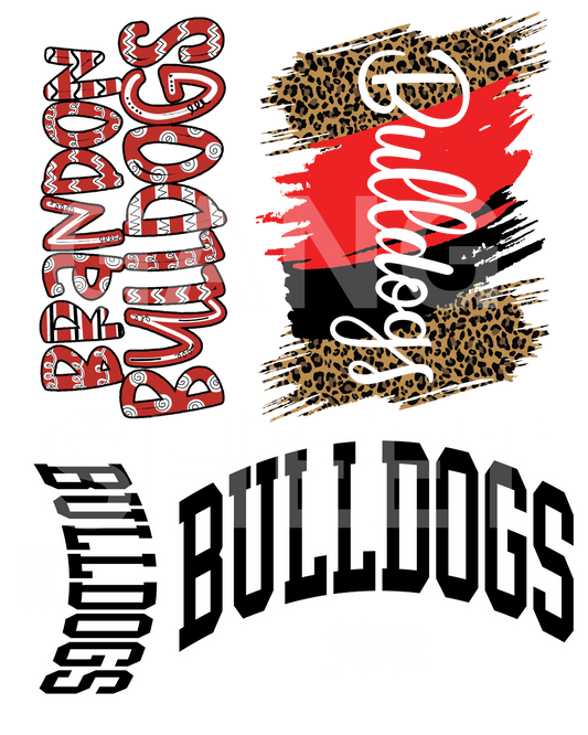 Most Popular Bulldog DTF Gang Sheet 16x20