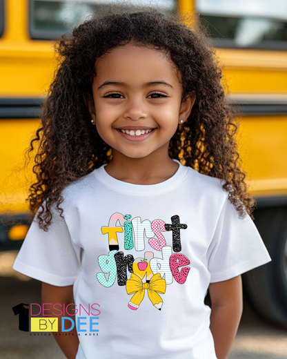 Girls Back-to-School Bundle Pre-K -4th Grade -3pack