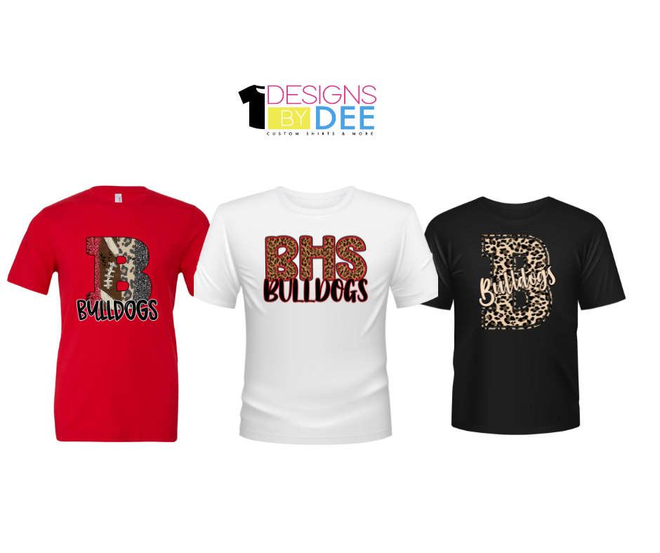 Classic Cheetah Bulldog Spirit Wear Bundle-A