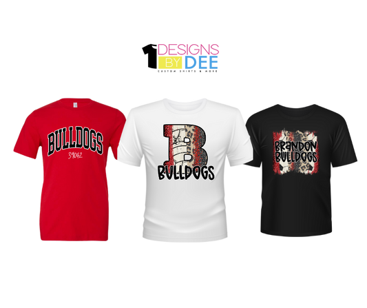 Bulldogs Volleyball Spirit Wear Bundle-D