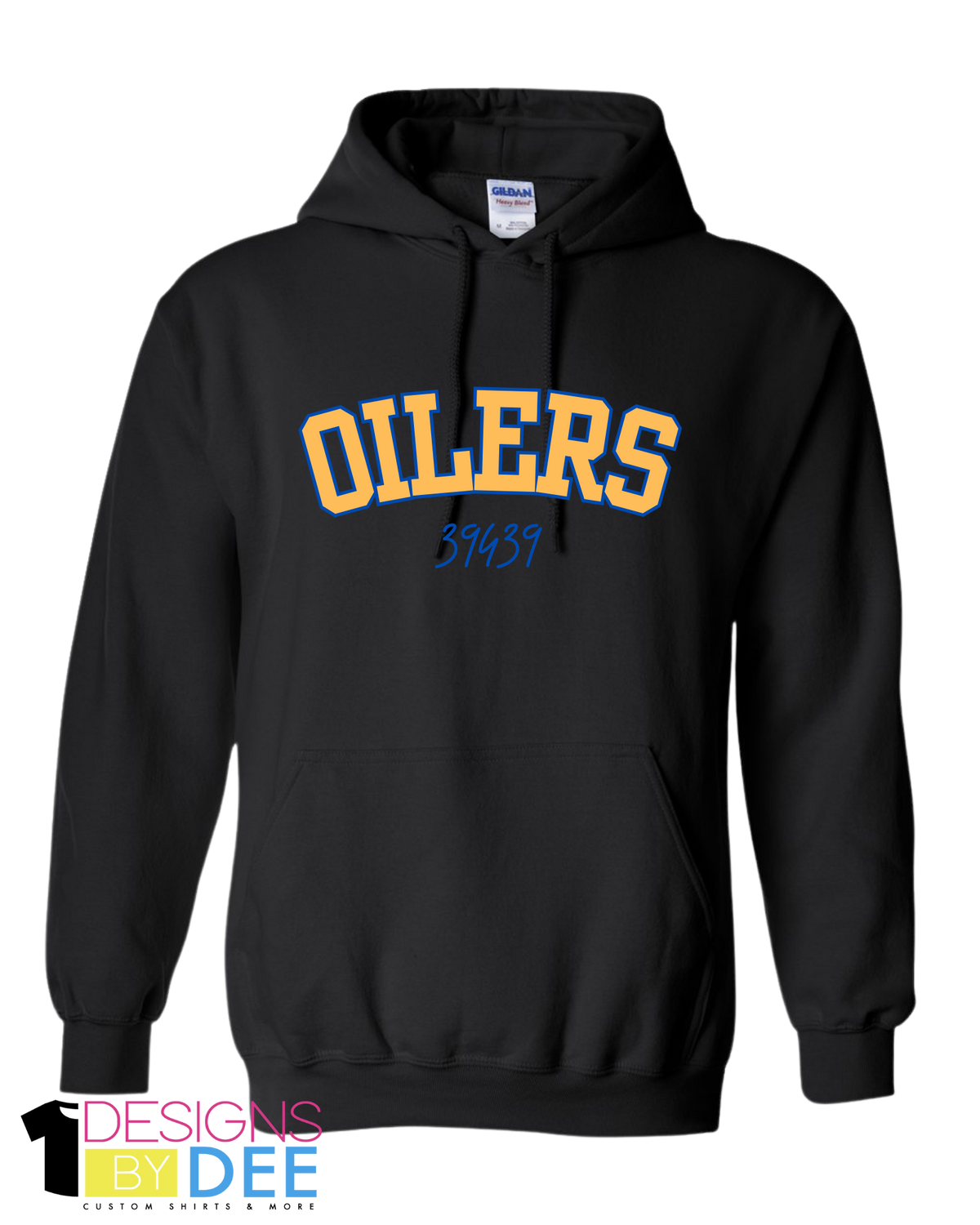 OILERS HOODIE - Designs by Dee 042