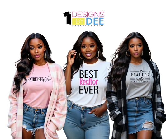 BEST REALTOR EVER T-SHIRT BUNDLE - Designs by Dee 042