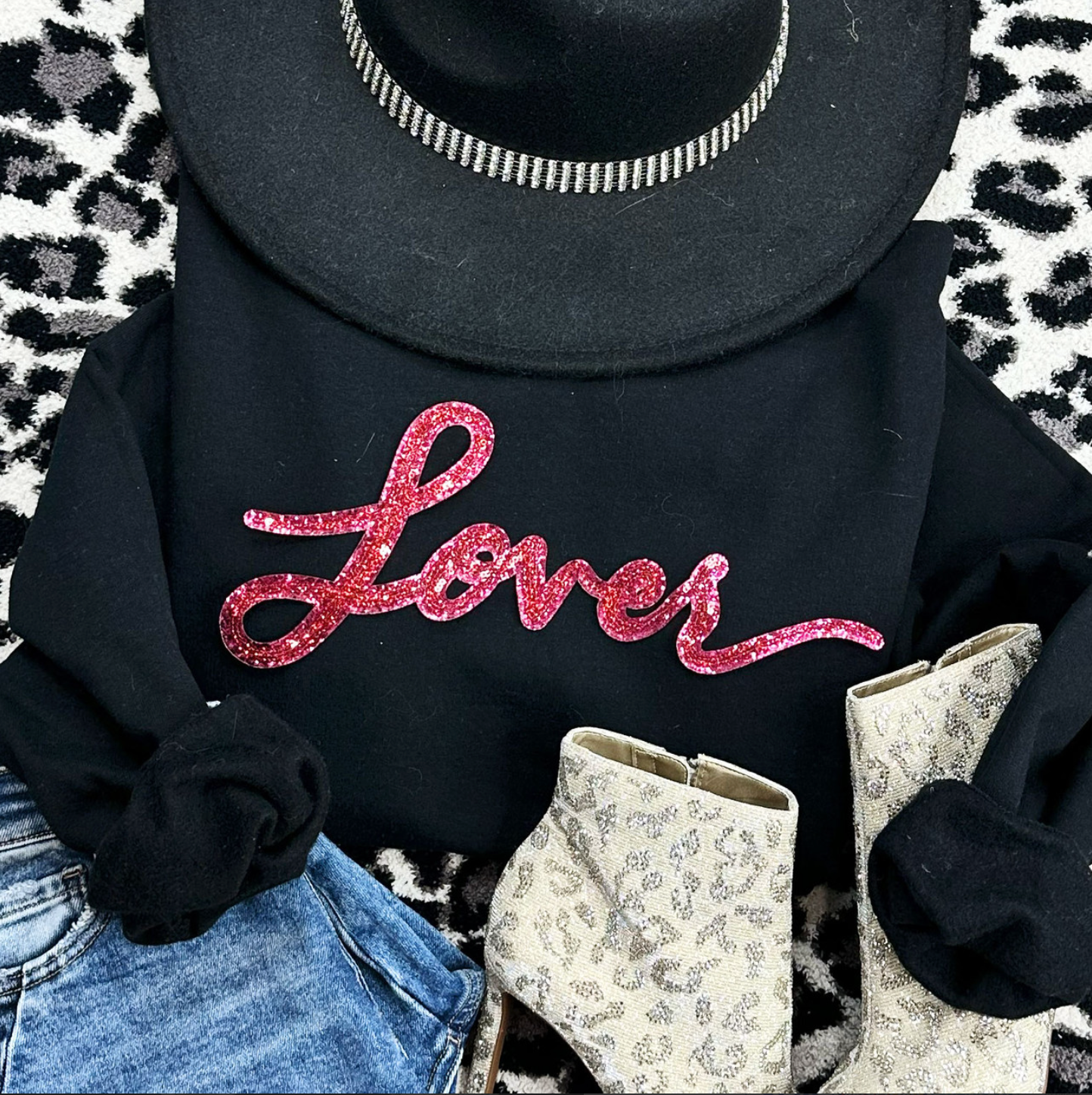 Lover RED Sequin