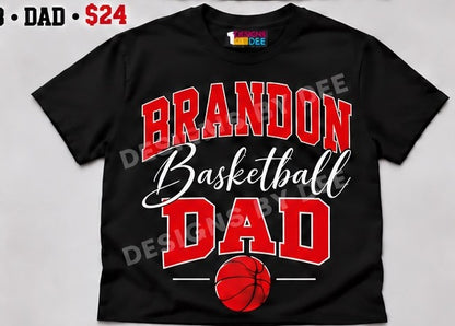 Courtside Collection Dad black tee